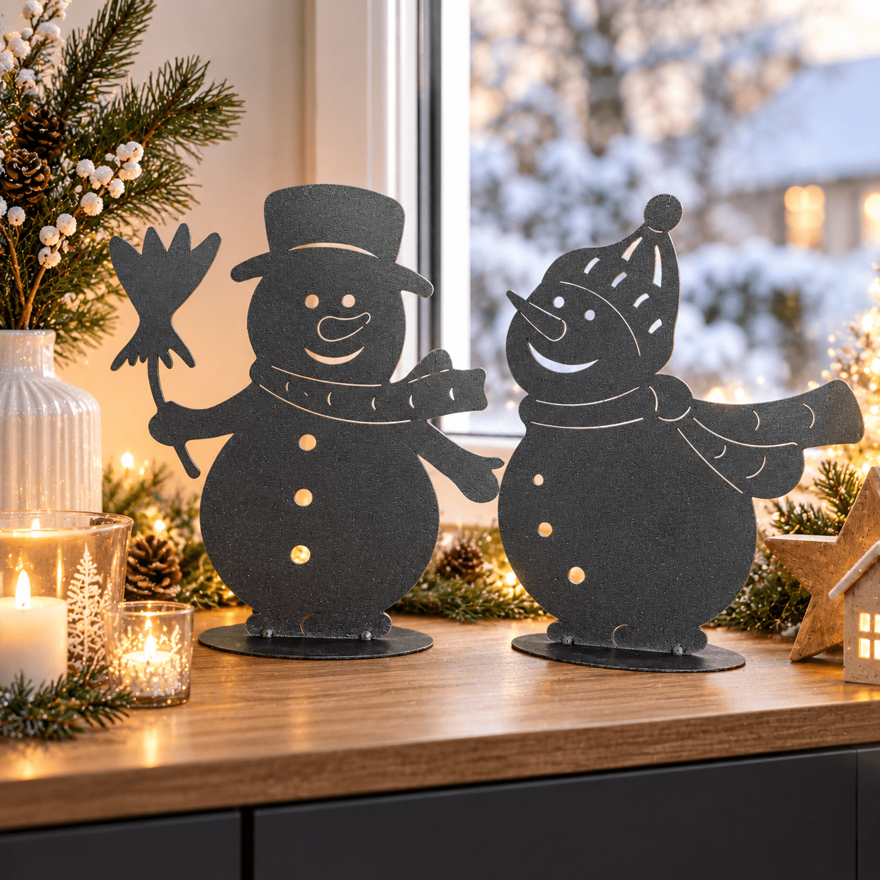 Engel aus Metall – Weihnachtsengel aus Edelrost